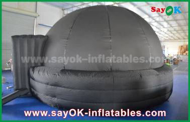 Tenda gonfiabile della cupola della tela cerata del PVC da 360 gradi con l'aeratore/stuoia del pavimento