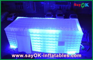 Tenda gonfiabile del cubo della luce gonfiabile della tenda LED dell'aria/tenda all'aperto di stampa Interamente digitale del partito