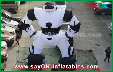 Robot gonfiabile che muove personaggi Tissu Oxford impermeabile per bambini