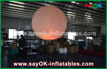 La decorazione/alogeno gonfiabili di illuminazione del panno di nylon o principale accende i palloni