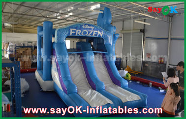 Commercial Inflatabile castello scivolo impermeabile 0,55 mm PVC gonfiabile Bouncer scivolo castello trampolino