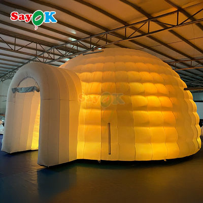 Tenda gonfiabile con luci a led