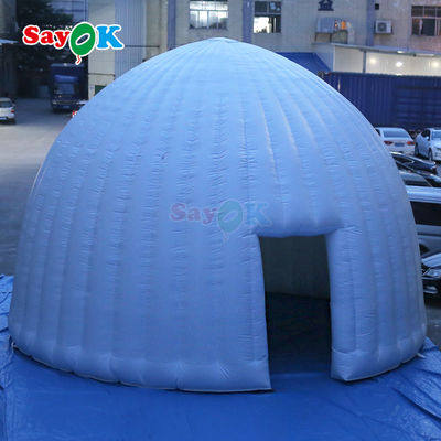 Tenda portabile grande igloo cupola gonfiabile per festa all'aperto evento club matrimonio