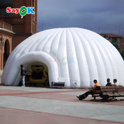OEM / ODM tessuto duraturo di Oxford all' esterno grande tenda gonfiabile igloo per la promozione di eventi di festa club