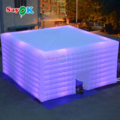 100 persone Giant LED Outdoor Party Event Disco Tenda gonfiabile