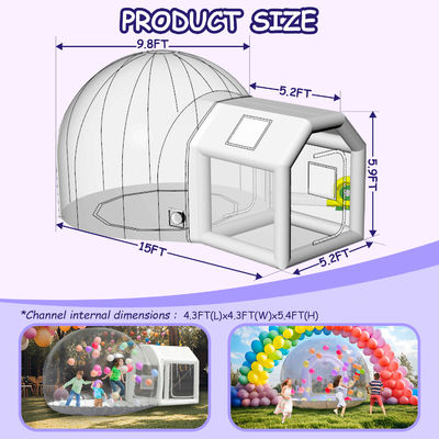 Nuovo design portabile gonfiabile Bubble House Kids Party Bubble Balloon House
