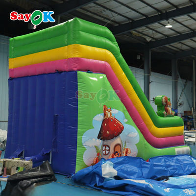 Slide gonfiabile piscina PVC combinazione gonfiabile scivolo e piscina gigante gonfiabile scivolo bouncer in vendita