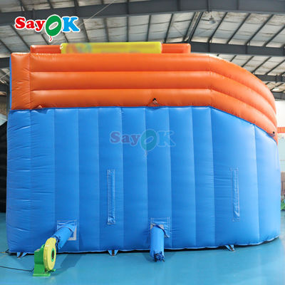 Slide gonfiabile gigante PVC gonfiabile asciutto doppio scivolo commerciale gonfiabile scivolo casa rimbalzo in affitto