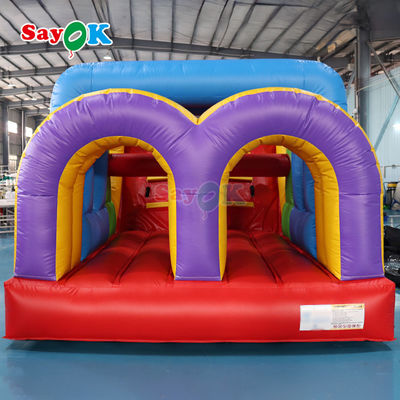 Commercial Inflatabile scivolo d'acqua Parco scivolo di fuga gonfiabile scivolo impermeabile casa gonfiabile rimbalzo con scivolo