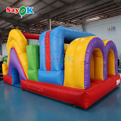 Commercial Inflatabile scivolo d'acqua Parco scivolo di fuga gonfiabile scivolo impermeabile casa gonfiabile rimbalzo con scivolo