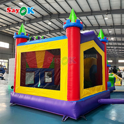 Sayok Inflatabile Bouncer House Castello PVC Inflatabile Bounce Slide Commerciale Inflatabile Bouncing Combo Slide per Event