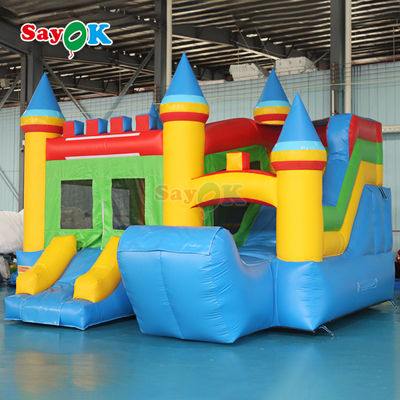 Casa gonfiabile in PVC per bambini castello da salto per bambini parco divertimenti gonfiabile