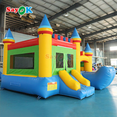 Casa gonfiabile in PVC per bambini castello da salto per bambini parco divertimenti gonfiabile