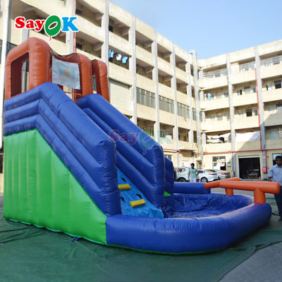 Sayok 20ft Hot Sale Slide d'acqua gonfiabile Slide gonfiabile con piscina Slide d'acqua gonfiabili per bambini