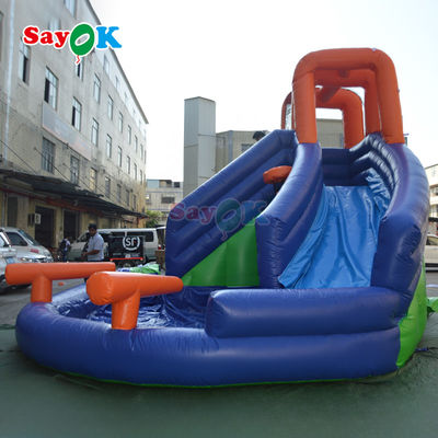 Sayok 20ft Hot Sale Slide d'acqua gonfiabile Slide gonfiabile con piscina Slide d'acqua gonfiabili per bambini