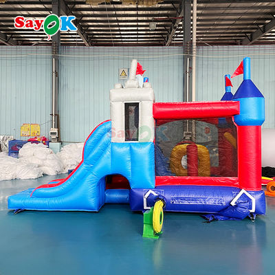 PVC Tarpaulin Commercial Bounce House Inflatabili Bouncing Castle Per Bambini