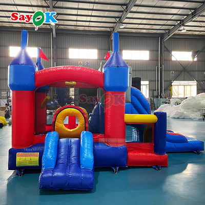PVC Tarpaulin Commercial Bounce House Inflatabili Bouncing Castle Per Bambini
