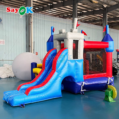 PVC Tarpaulin Commercial Bounce House Inflatabili Bouncing Castle Per Bambini