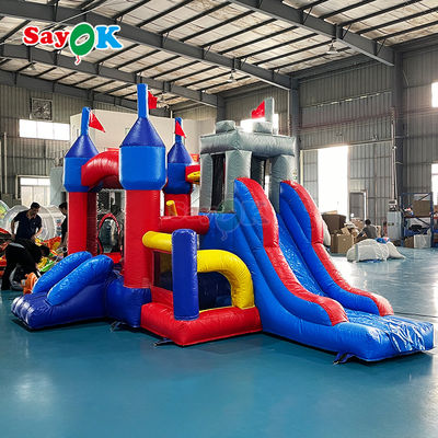 PVC Tarpaulin Commercial Bounce House Inflatabili Bouncing Castle Per Bambini