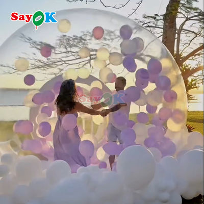Tenda d'aria a bolla gonfiabile personalizzata per eventi e feste all'aria aperta