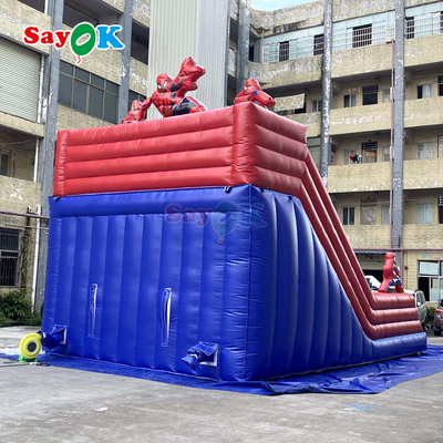 Commerciale colorato casa gonfiabile rimbalzo & combo scivolo per bambini e adulti Outdoor PVC Bouncy Castle