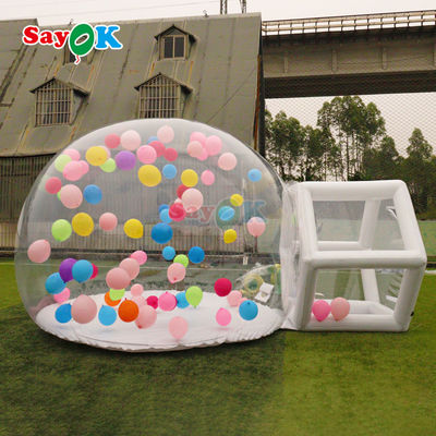 Sayok portabile gonfiabile Bubble House tenda chiara Bubble House Logo personalizzato