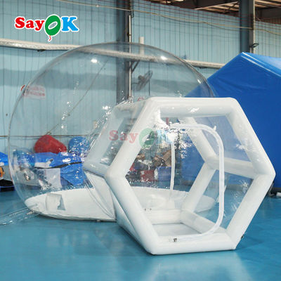 Sayok portabile gonfiabile Bubble House tenda chiara Bubble House Logo personalizzato