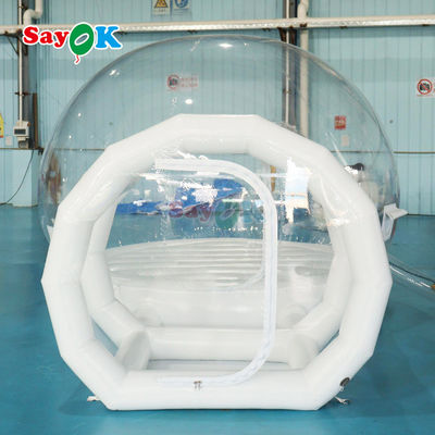 Sayok Casa a bolle trasparente Trampolino Casa a bolle gonfiabile Cupola per bambini
