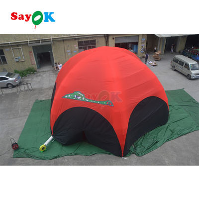 Grande Campeggio Inflatabile Gazebo Marquee Tent Commercio Esterno Inflatabile Igloo Marquee Dome Spider Tent per Evento