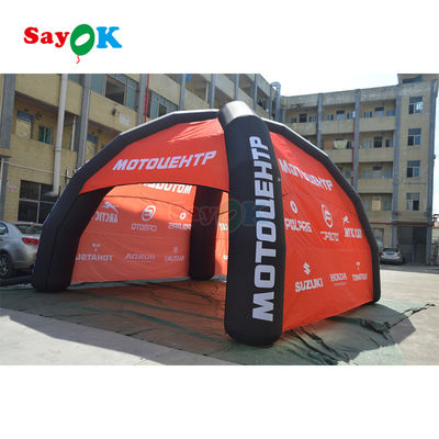 Tenda gonfiabile a tela Gazebo Gigante PVC Spider gonfiabile Marquee House Tenda di ragno con logo personalizzato