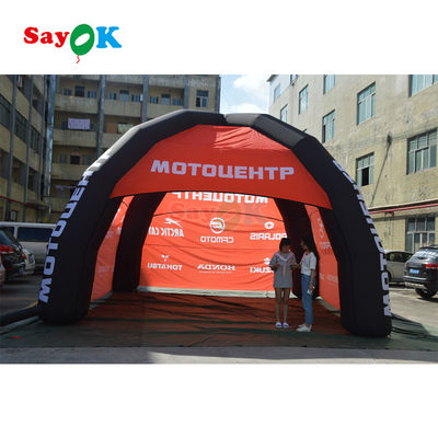 Tenda gonfiabile a tela Gazebo Gigante PVC Spider gonfiabile Marquee House Tenda di ragno con logo personalizzato