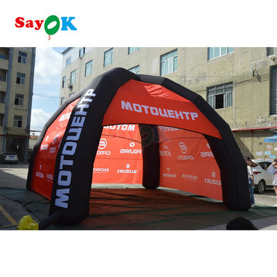 Tenda gonfiabile a tela Gazebo Gigante PVC Spider gonfiabile Marquee House Tenda di ragno con logo personalizzato