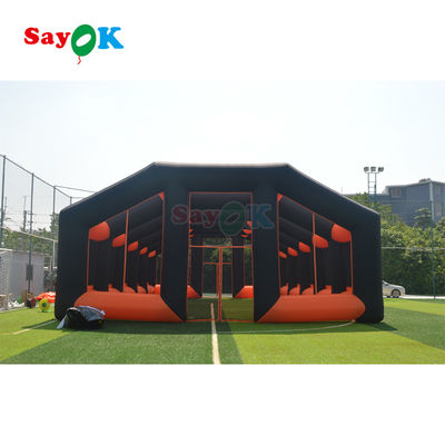 Giant Inflatable Sport Tunnel Entrata Evento all'aria aperta Tenda sportiva a cupola gonfiabile per sport