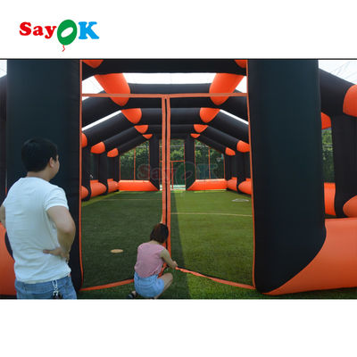 Giant Inflatable Sport Tunnel Entrata Evento all'aria aperta Tenda sportiva a cupola gonfiabile per sport