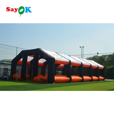 Giant Inflatable Sport Tunnel Entrata Evento all'aria aperta Tenda sportiva a cupola gonfiabile per sport