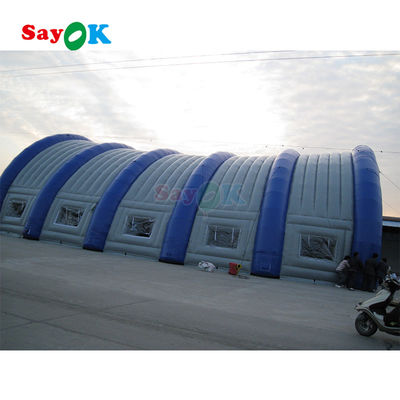 Sala sportiva gonfiabile Sayok Tenda del tunnel Grande stadio sportivo Tenda sportiva gonfiabile in PVC per esterni