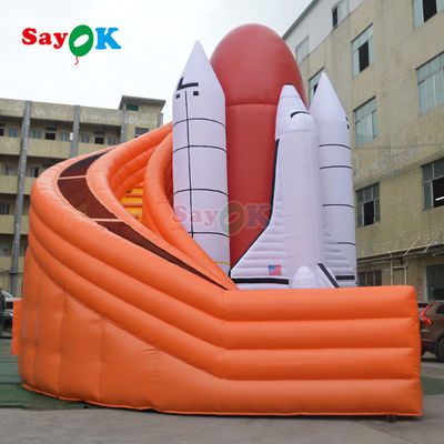 Slide ad acqua gonfiabile PVC Wave Slide ad acqua gonfiabile commerciale per bambini Slide secco gonfiabile Affari di noleggio