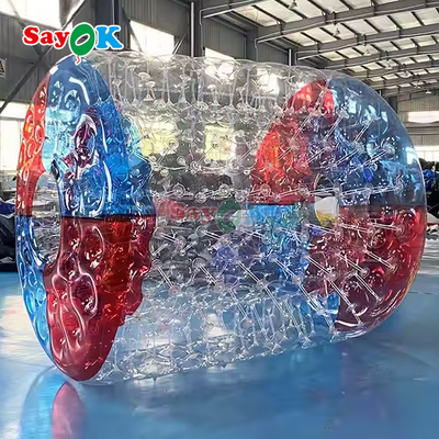 Palla Zorb Gonfiabile per Corsa, Rullo Sferico in PVC Trasparente per Sport Acquatici all'Aperto