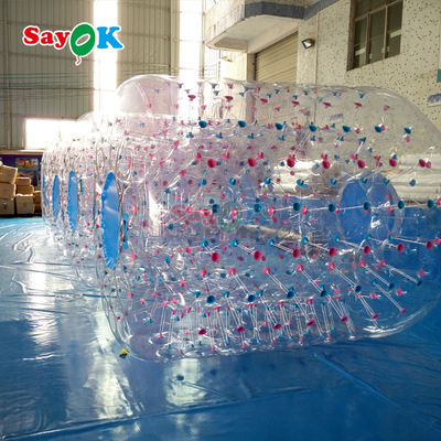 Sayok gonfiabile trasparente in PVC Humano Hamster Rolling Zorb Roller Ball Water Walking Game Ball per giocattoli acquatici