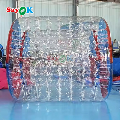 Ballo gonfiabile gigante all'aria aperta per uomo criceto Zorb Ballo gonfiabile trasparente per piscina Parco acquatico