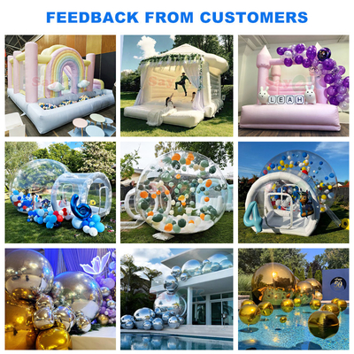 Sayok Portabile Campeggio Casa gonfiabile Bubble House Bubble Starry Sky House per all'aperto