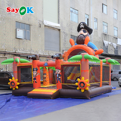 Castello gonfiabile commerciale Sayok Nave Pirata Combo gonfiabile con scivolo