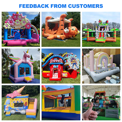 Sayok Commercial Grade PVC Bounce House Combo gonfiabile per bambini