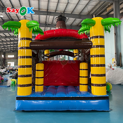 Sayok Castello gonfiabile commerciale personalizzato con rimbalzo Nave pirata gonfiabile Scivolo gonfiabile per bambini