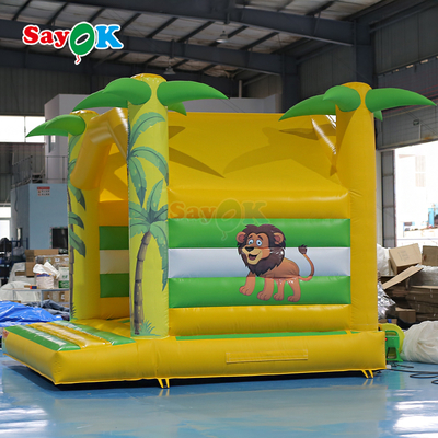 Sayok 4m Bambini Casa gonfiabile a rimbalzo Animali Stampa Bambini gonfiabili Bouncer Piccolo Castello gonfiabile