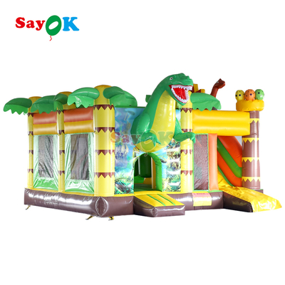 Sayok Gonfiabili Commerciali Dinosauro Gonfiabile Casa Salta Scivolo per Eventi all'aperto