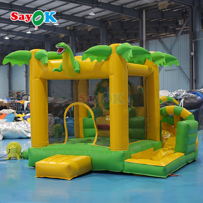 Sayok Casa gonfiabile commerciale piccola gonfiabile dinosauro combo gonfiabile per bambini