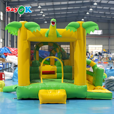 Sayok Casa gonfiabile commerciale piccola gonfiabile dinosauro combo gonfiabile per bambini
