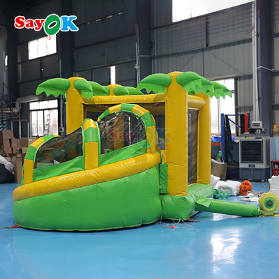 Sayok Casa gonfiabile commerciale piccola gonfiabile dinosauro combo gonfiabile per bambini