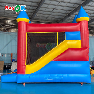Sayok Castello Gonfiabile Rimbalzante Gonfiabile per Bambini in PVC per Uso Commerciale per Esterni